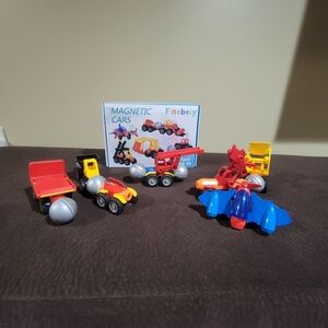 Finebely Magnetic Cars 47 Piece Set